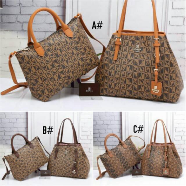 BONIA Bag in Tote Couple Shoulder  Bo6821-1#