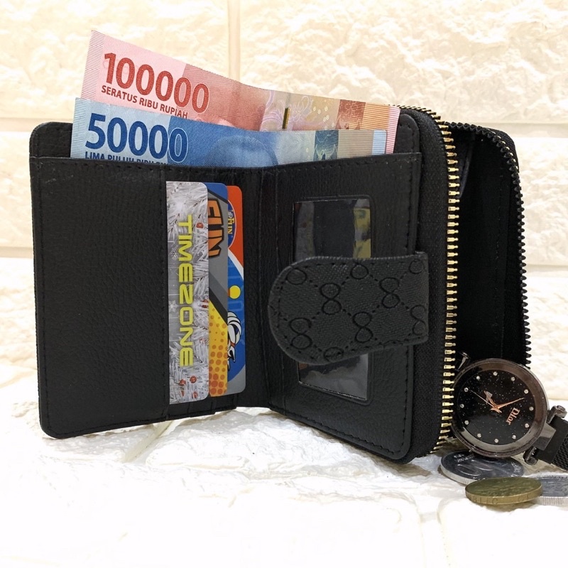 Dompet mini Arrow GC free tali dompet koin dompet lipat