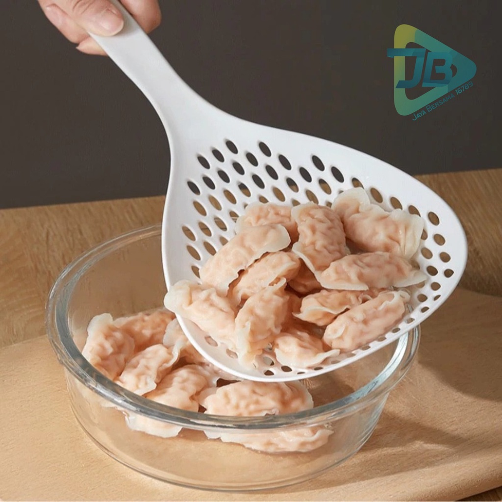 RT99 Cooking Colander /Sendok Sekop Serok Saringan Sup Mie Tirisan Rebusan Sayuran Makanan Peralatan Masak Dapur JB5520