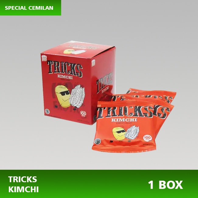 

Tricks Crips potato rasa Kimchi ISI 10 untuk 1 BOX