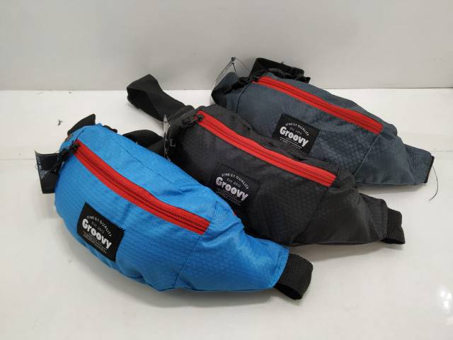 Waist Bag Groovy port kabel Earphone