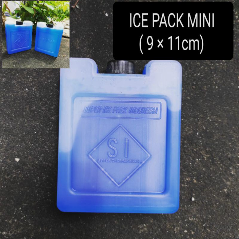 ice gel ice pack thermafreeze mini ukuran 9×11cm untuk penjaga suhu ASI dingin tahan lama kipas angin ac air Cooler dry ice pack blue gel Cooler bag ice box pendingin styrofoam box dan termos es