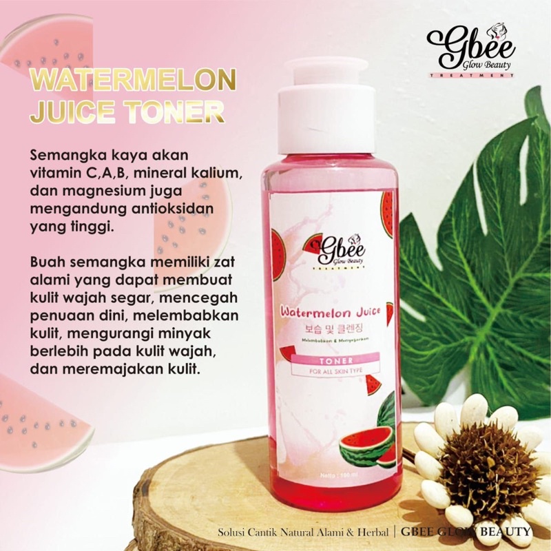 TONER GBEE GLOWBEAUTY (100ml)