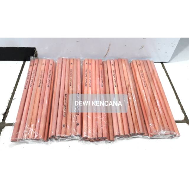 

Pensil Kayu Polos HB / Pensil Seminar 1 Pak isi 12 Pensil /Pensil Promosi