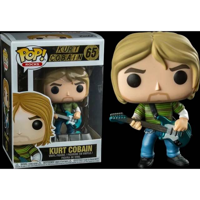 Funko Pop Original - Rock - Kurt Cobain
(Teen Spirit)