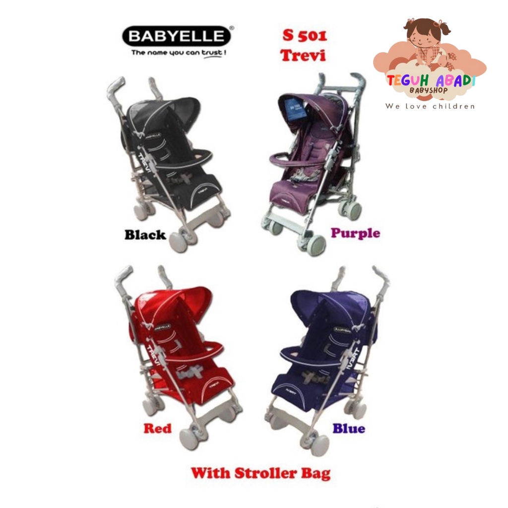 Baby Elle Stroller Bayi Trevi 501 - Kereta Dorong Bayi