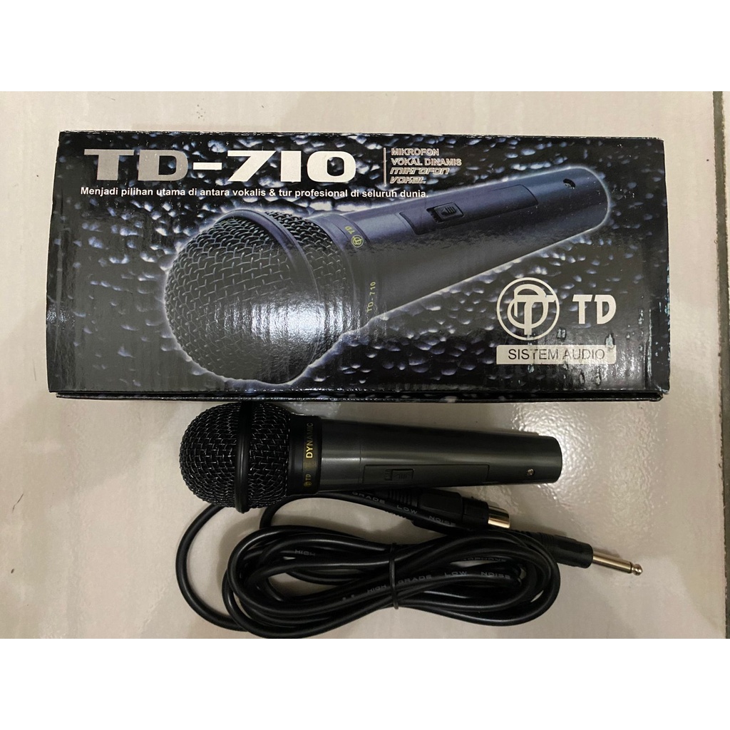 MIC / MICROPHONE TWIN DOG / TD-710 / AUDIO SYSTEM