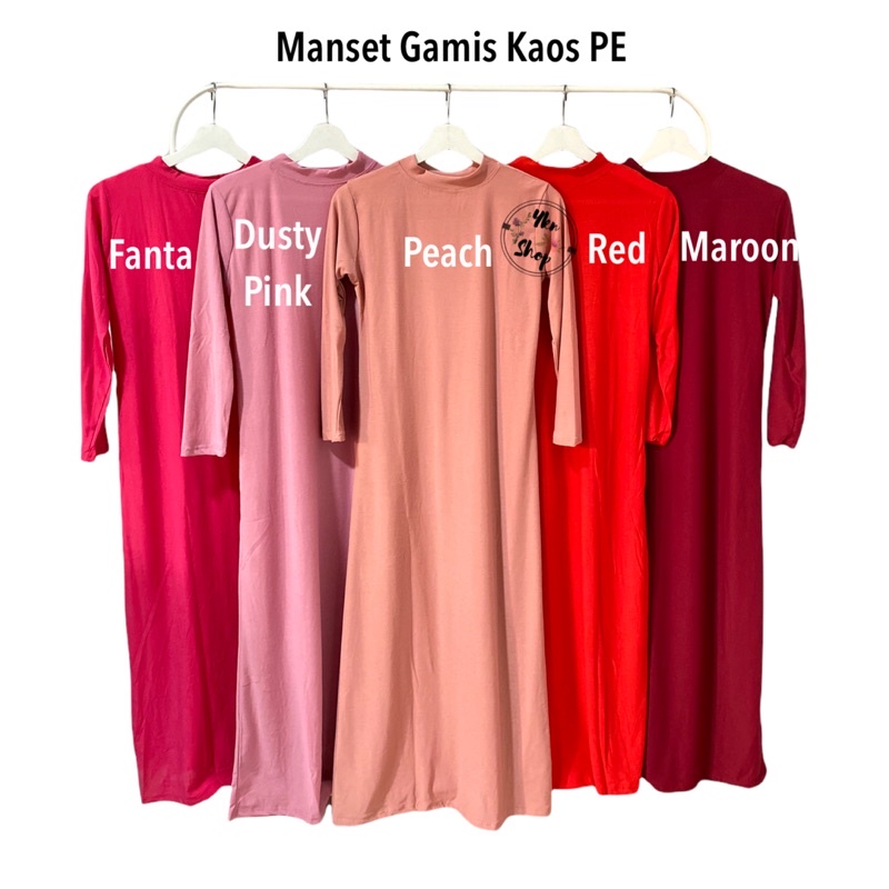 MANSET/INNER GAMIS BAHAN SPANDEK PE