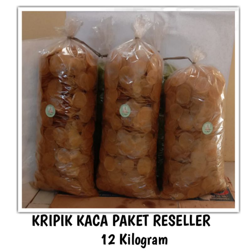 KRIPIK KACA KRIPCA MAKANAN RINGAN PAKET HEMAT RESELLER 12KILOGRAM