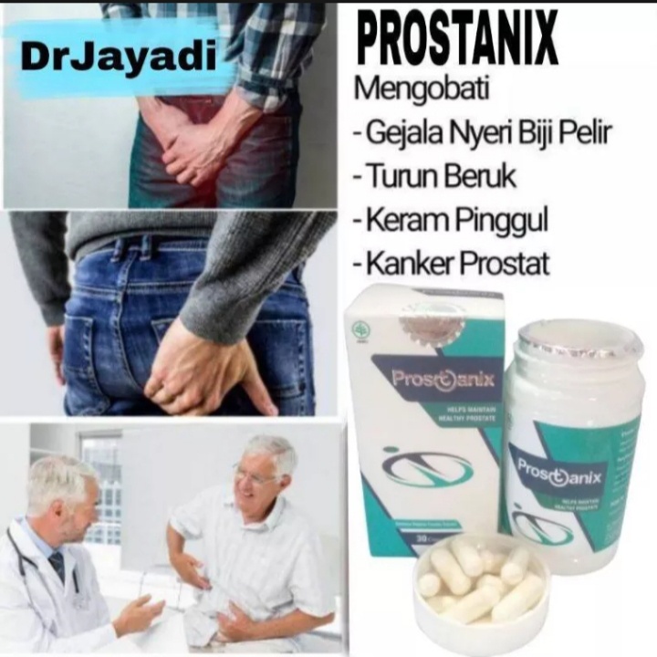PROSTANIX ASLI ORIGINAL OBAT PROSTAT HERBAL LULUS UJI BPOM