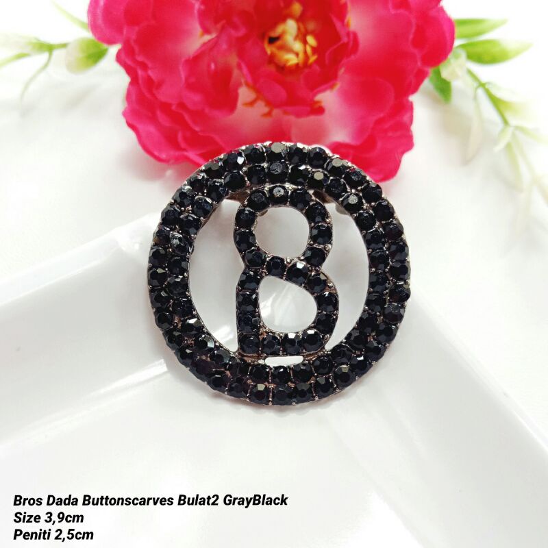 BROS BUTTONSCARVES KW (PART 5) BROS B-bulat2 grayblack