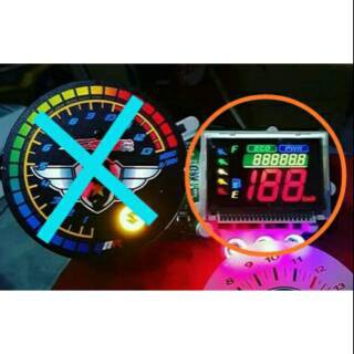 Stiker LCD Speedometer Satria Fu 150