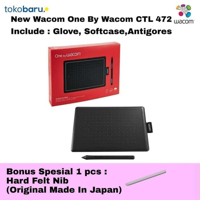 Wacom CTL-472 Wacom Pen Drawing Tablet Harga Terjangkau