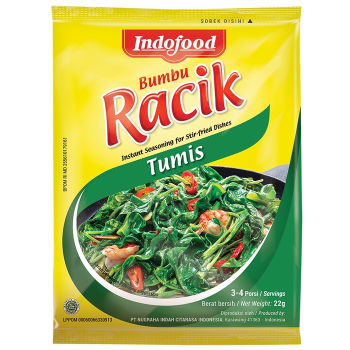 

Bumbu Indofood Racik Tumis (1pc)