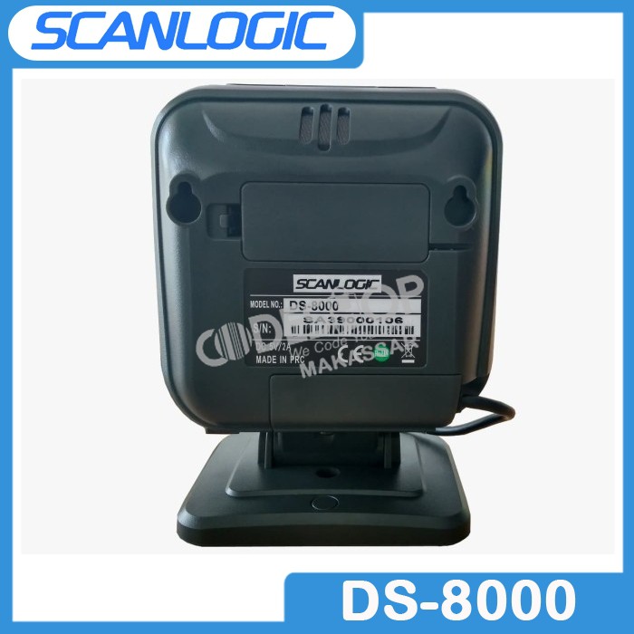 SCANNER BARCODE SCANLOGIC DS8000 1D USB (Best Produk)