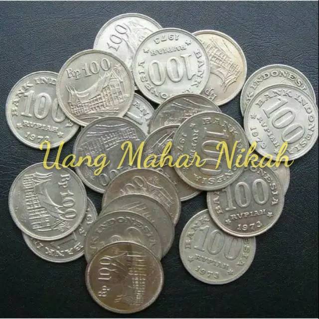 Uang Lama / Kuno 100 Rupiah Tebal Tahun 1973