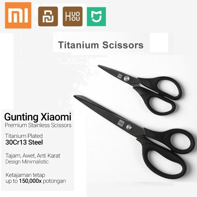 

Cuci Gudang Awal Tahun XIAOMI HUOHOU D5 SCISSORS GUNTING TITANIUM PLATED SCISSOR SET 2PCS Cuci Gudang Awal Tahun
