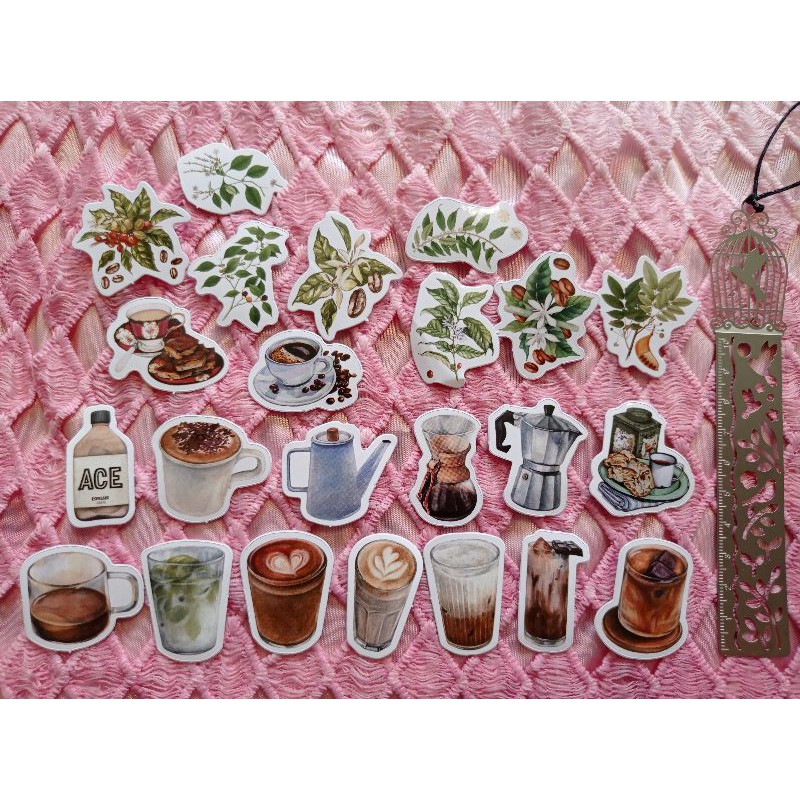 

Stiker Set COFFEE untuk Journal / Scrapbook / Diary / DIY