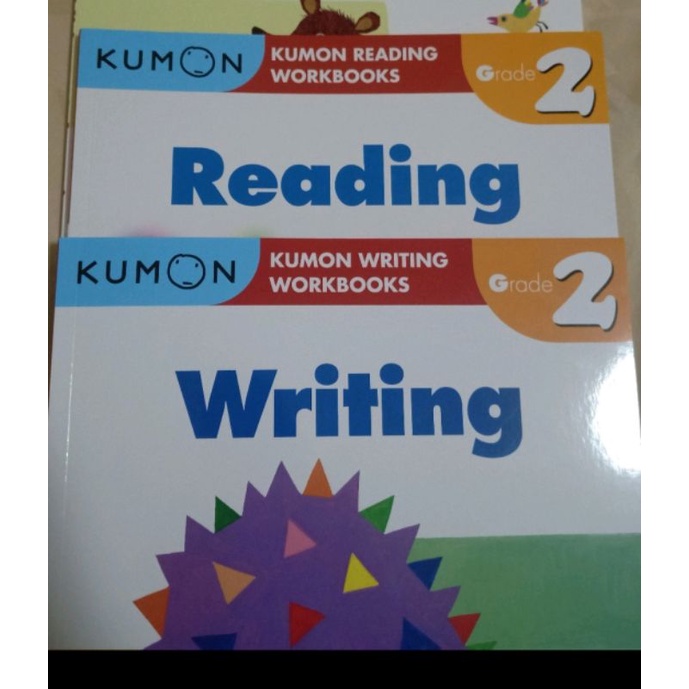 Buku KUMON bahasa inggris kelas 2 english grade 2 latihan soal lks kumpulan soal bank soal murah rea