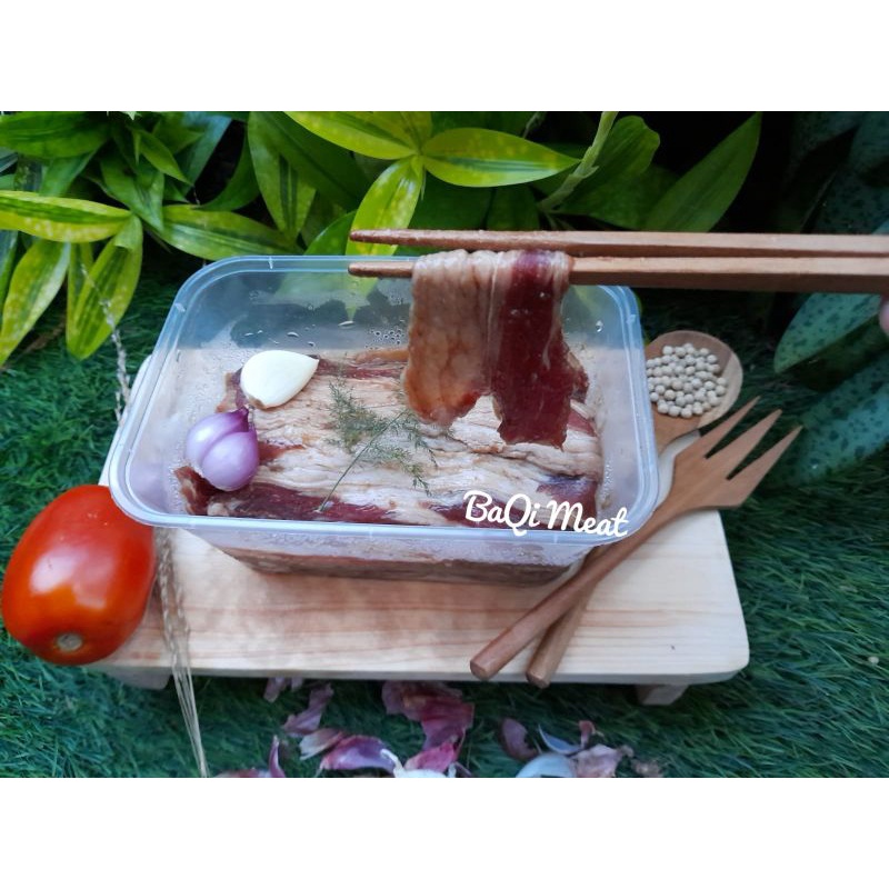 

Daging Beef Slice Marinasi