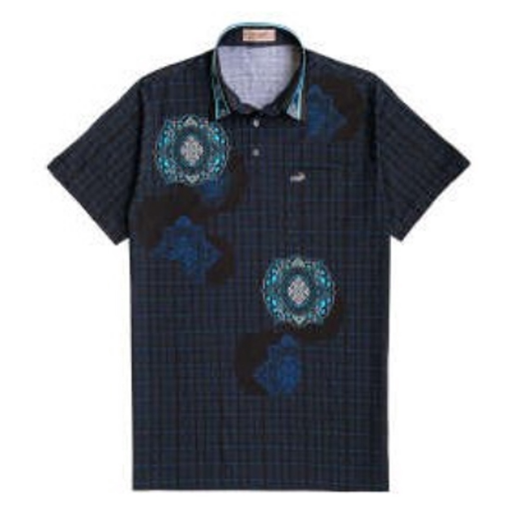 Kaos Polo Crocodile DIAMOND 0134 Blue Baju Kaos Kerah Pria Men Original Relax fit