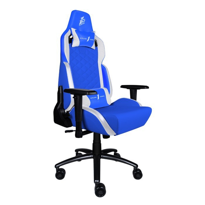 1STPLAYER GAMING CHAIR DK2 - BLUE WHITE