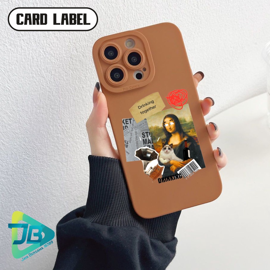 SOFTCASE CASE SILIKON PROCAMERA CARD LABEL OPPO VIVO SAMSUNG REALME XIAOMI IPHONE INFINIX ALL TYPE JB5639