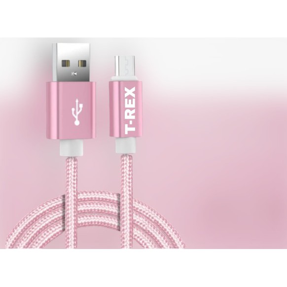 DS Kabel Data Nylon Braided Cable Data Fast Charging Cable / Micro USB &amp; Lightning / Android &amp; iPhone / Kabel Cas hp