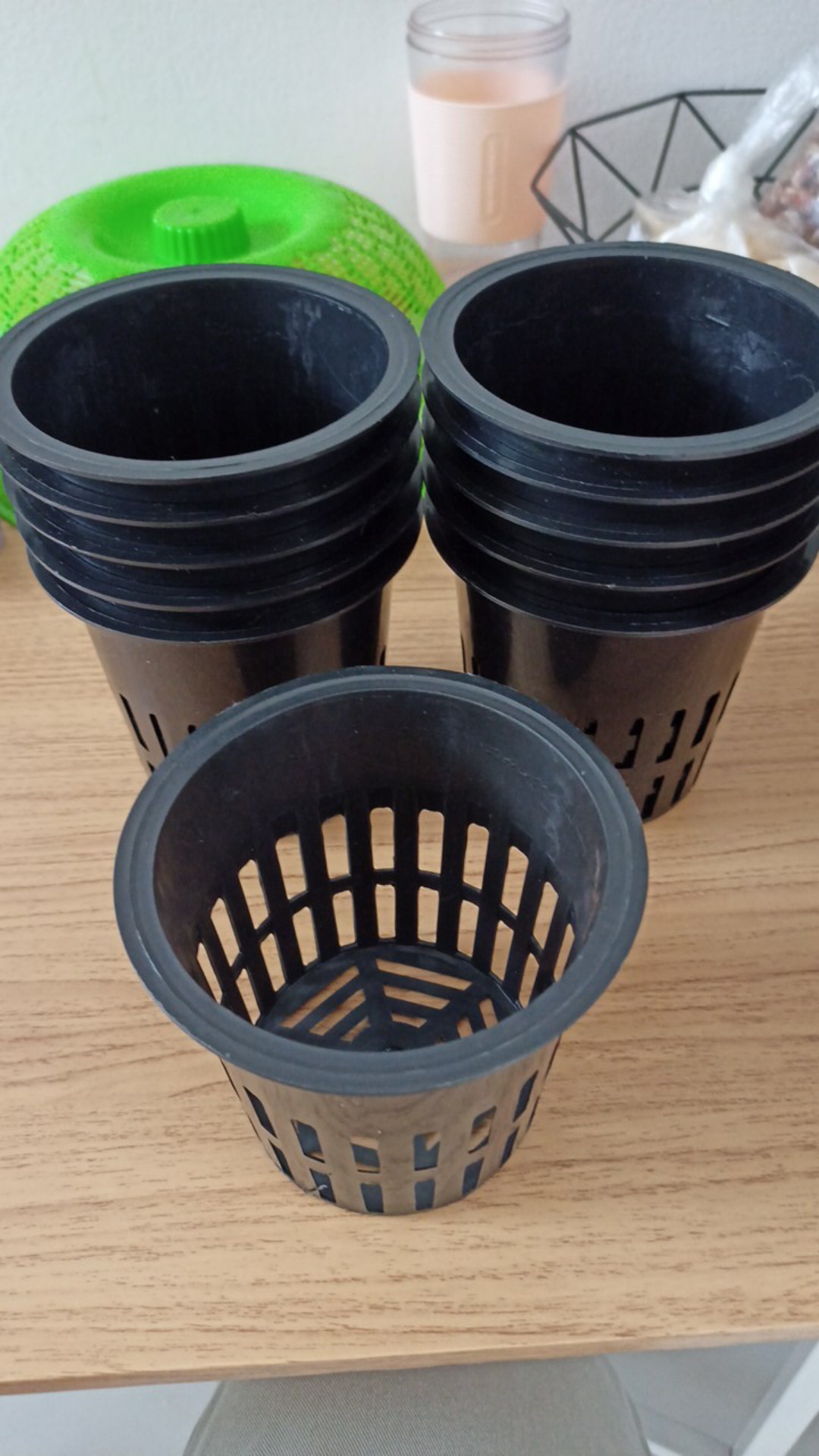 Netpot Hidroponik Merah 10cm / Net Pot Hidroponik Hitam 10cm / Netpot 10cm / Netpot Murah / Netpot