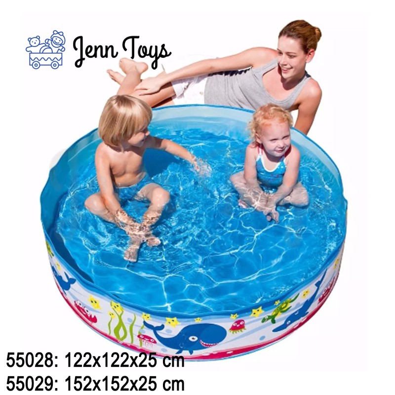 JennToys - Kolam Renang Anak Bestway tanpa perlu pompa Kolam Bola Bestway Fill 'n Fun 55028 &amp; 55029