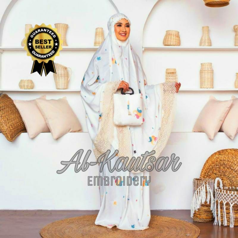 Mukena Dewasa Rayon Bordir Starla