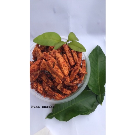 

Basreng Pedas Nampol Daun Jeruk 200 Gram