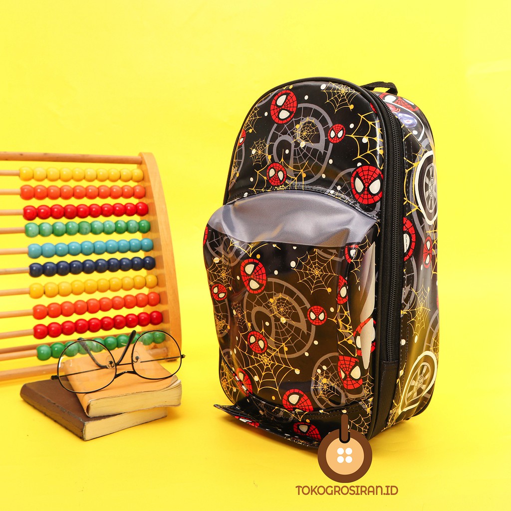 TOKOGROSIRAN.ID - TAS RANSEL ANAK PRINTING SPIDERMAN TAS RANSEL ANAK SEKOLAH PAUD