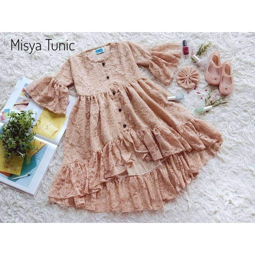 MISYA TUNIK / TUNIK ANAK / TUNIK DEWASA / TUNIK BROKAT / TUNIK LEBARAN / TUNIK LUCU / TUNIK CANTIK
