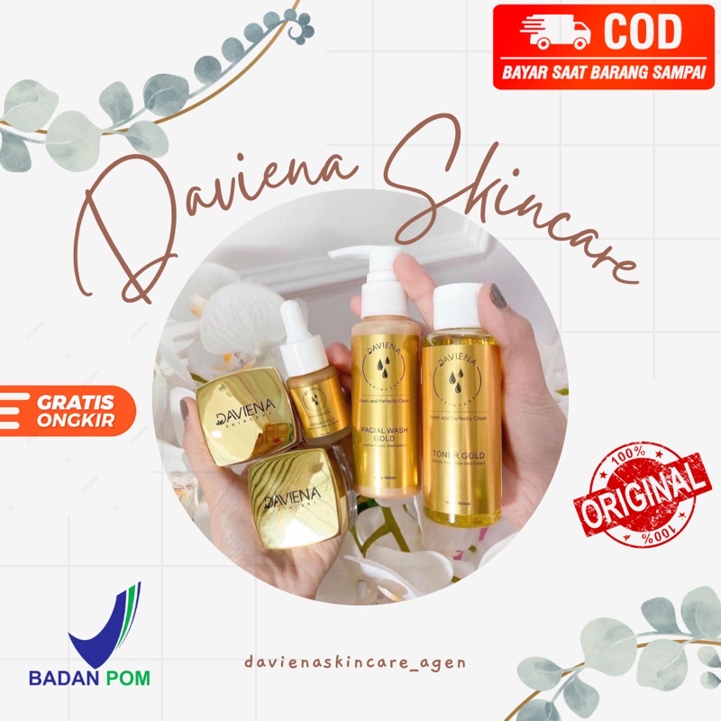 gold series   daviena skincare
