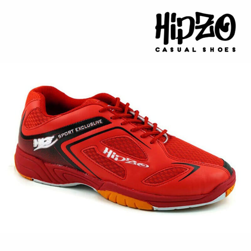 HIPZO Sepatu Badminton Cowok 100% ORIGINAL Sneakers Untuk Pria Bulu Tangkis