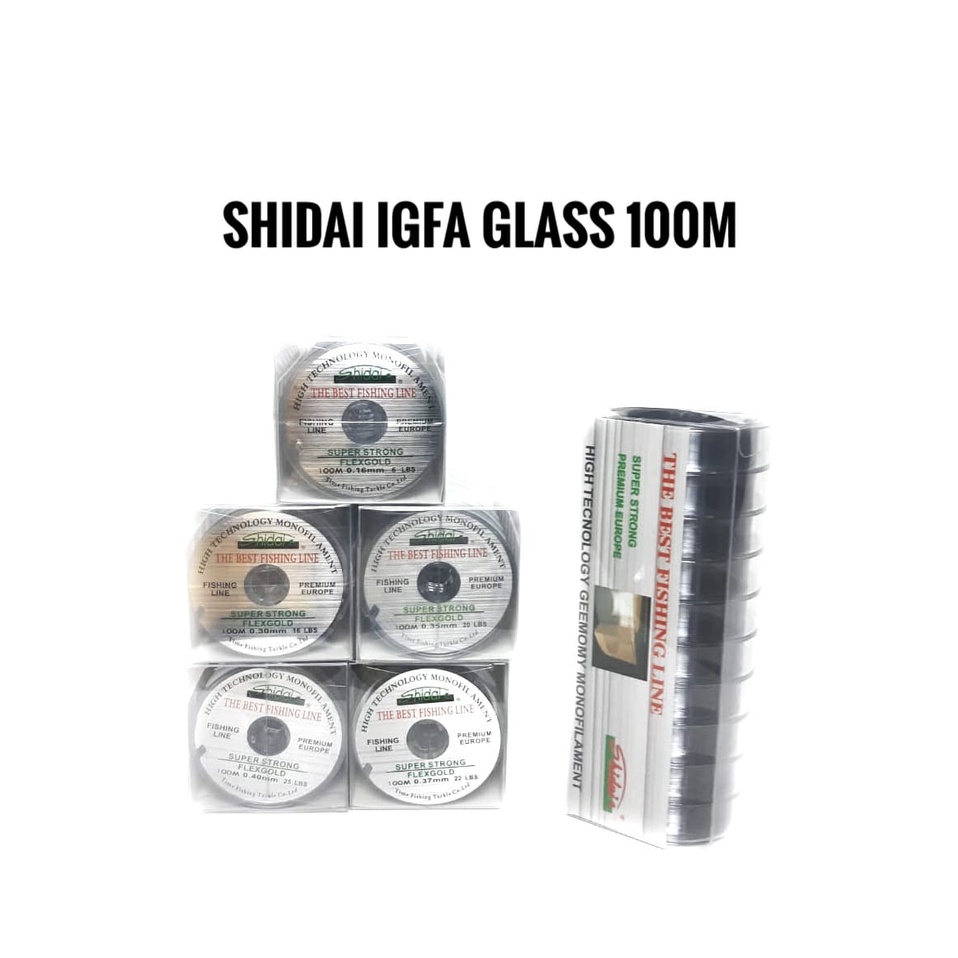 Senar Pancing Shidai Igfa Glass 100M