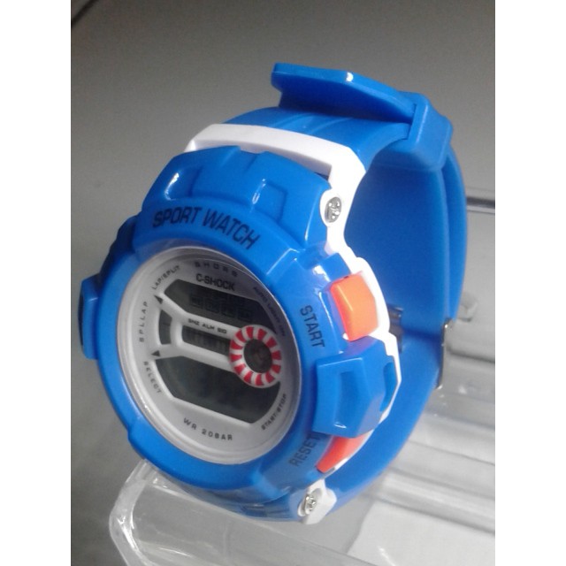 Jam Tangan Sports C-Shock Original Water Resist Untuk Anak SD/SMP