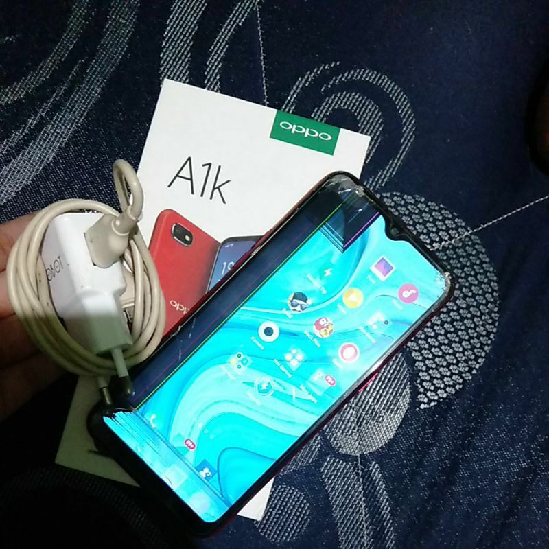 Oppo A1k minus lcd tc fulset casan ga ori dan a3s minus lcd tc