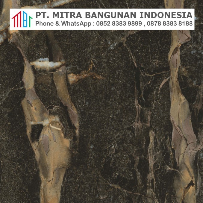 Marmer PVC Shunda Panel - Vena Gialla