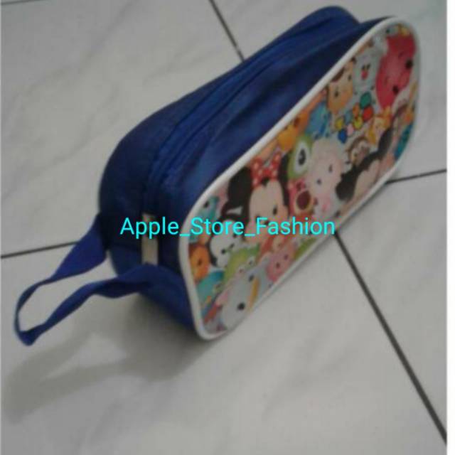 

tempat pensil jumbo byk karakter uk 21x9x4 cm
