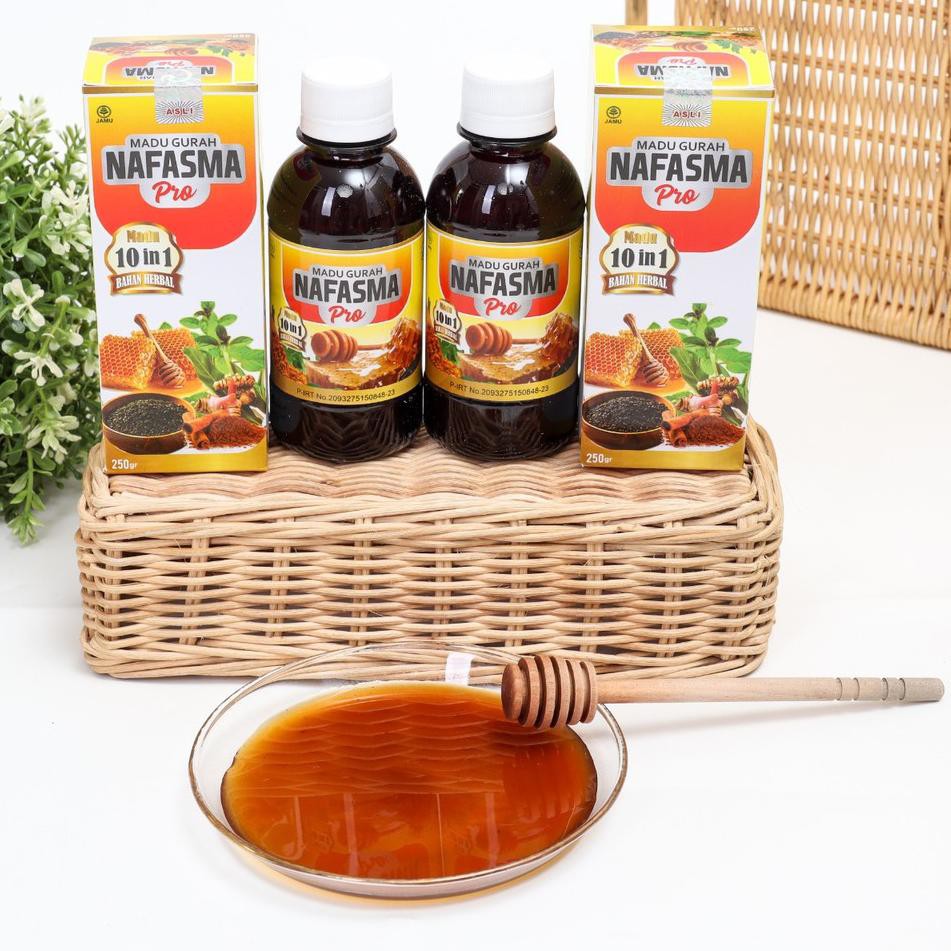 Madu Gurah Fit Nafasma Pro Sesak Nafas,  Asma, Batuk Kronis, TBC, Bronkitis Melegakan Pernapasan .