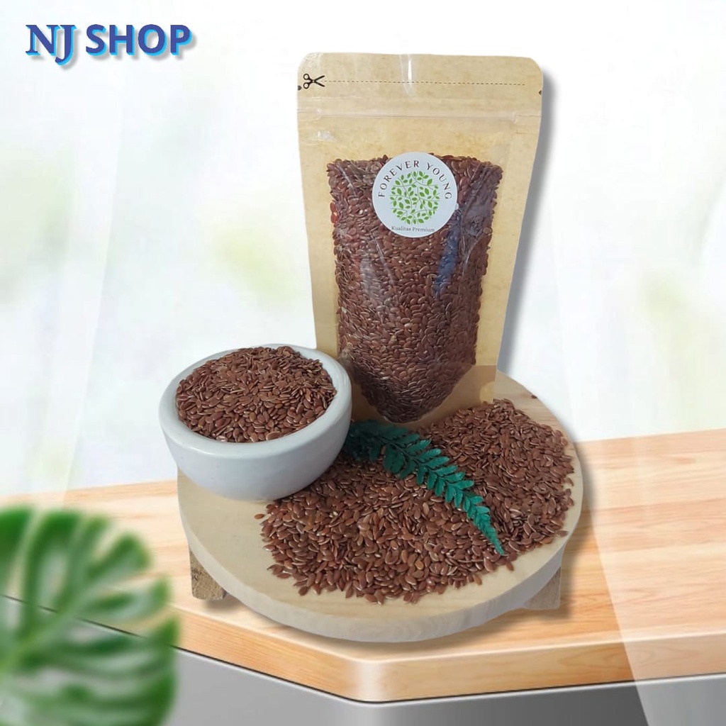 

[Healthy Food] - BROWN FLAXSEED ORGANIK BIJI RAMI COKLAT ORGANIK KUALITAS PREMIUM