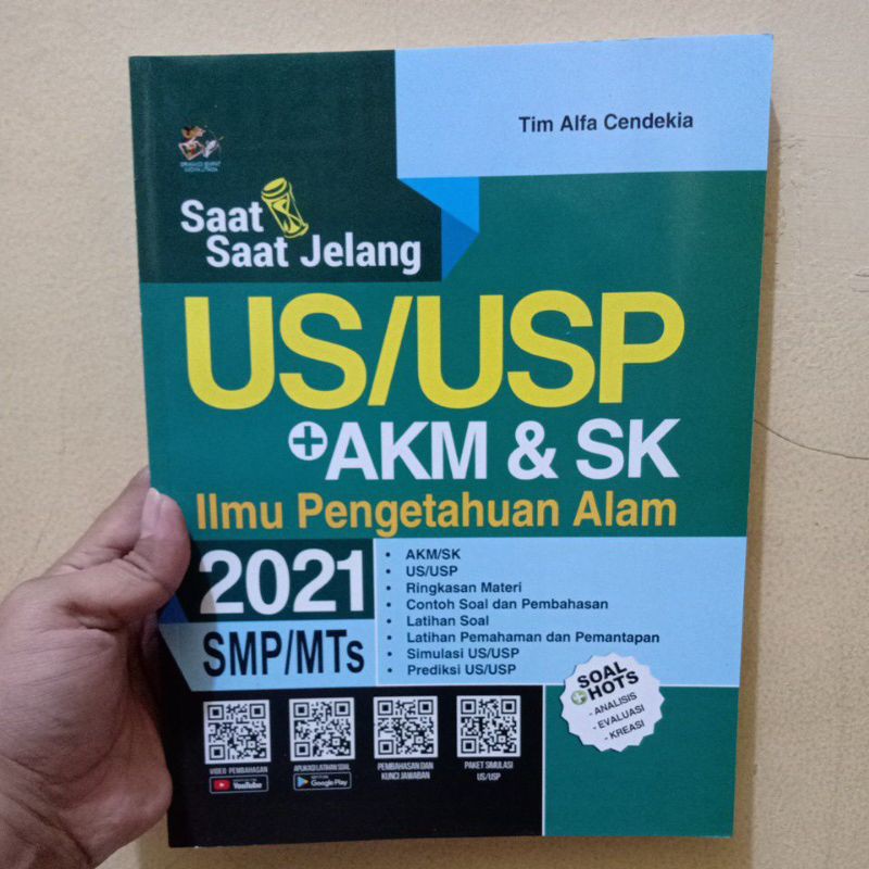 Buku Akm Ipa Smp Saat Saat Jelang Us Usp Akm Sk Ilmu Pengetahuan Alam Smp Mts 2021 Shopee Indonesia