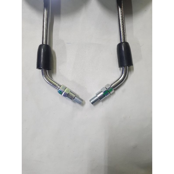 Kaca spion scoopy 2021 k2f hitam metalik metallic original