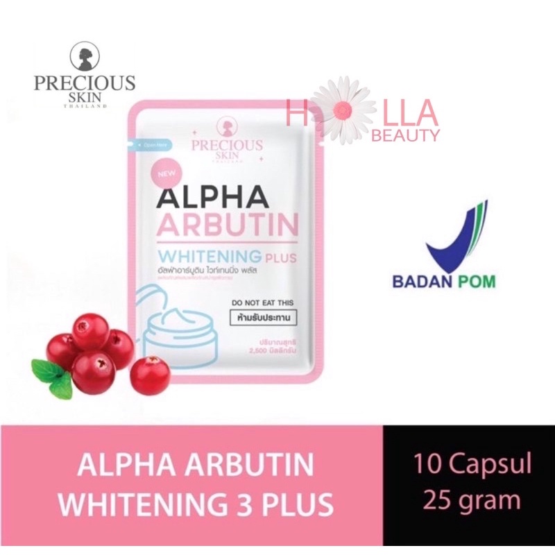 ALPHA ARBUTIN 3 PLUS COLLAGEN BUBUK / POWDER PEMUTIH BADAN ORI &amp; UV