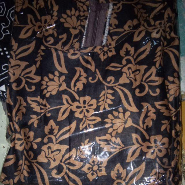 Terlaris Serut Genes Jelita Tunic Navbor Yelbor Whitbor Creambor Tunik Batik Sogan Hrb030 Dolbi Dob