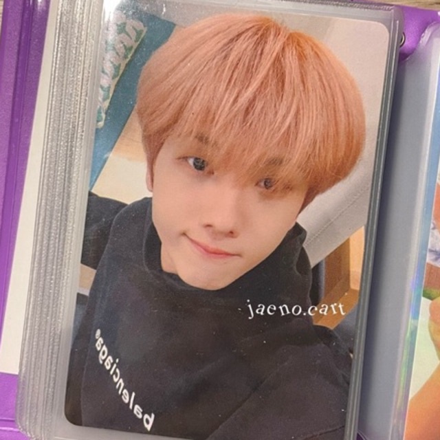 photocard jisung yizhiyu hot sauce round 3