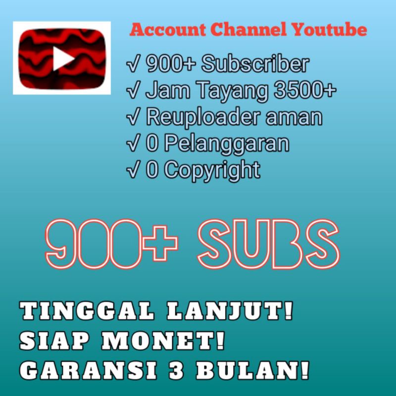Account Channel YouTube Siap Monet (vocer)