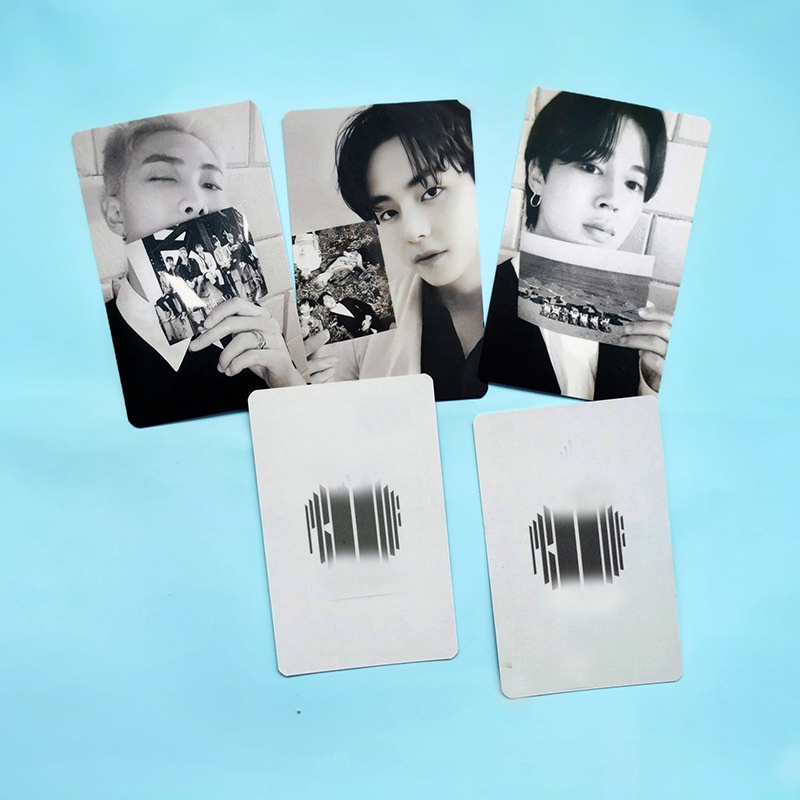 Set Kartu Pos Desain BTS Ukuran Kecil